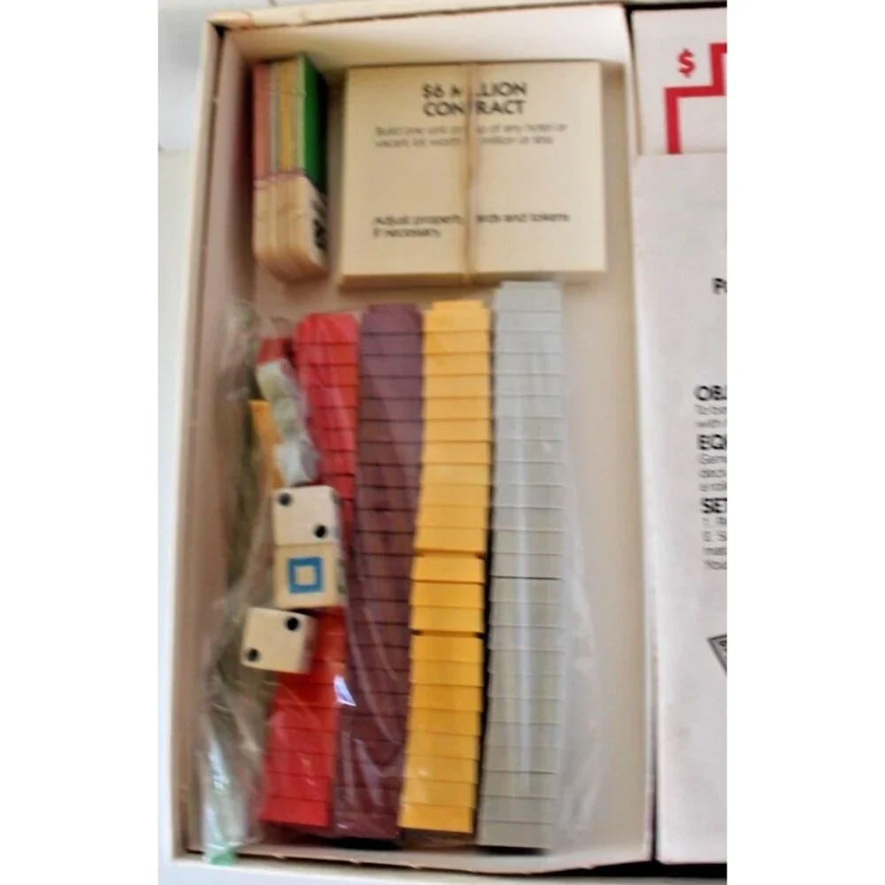 Vintage 1985 Advance to Boardwalk Game Parker Brothers Complete